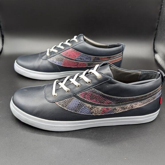 Marc Joseph New York Other - Marc Joseph New York shoes Mens 11 Bowery Sneaker Leather Blue Navy Napa